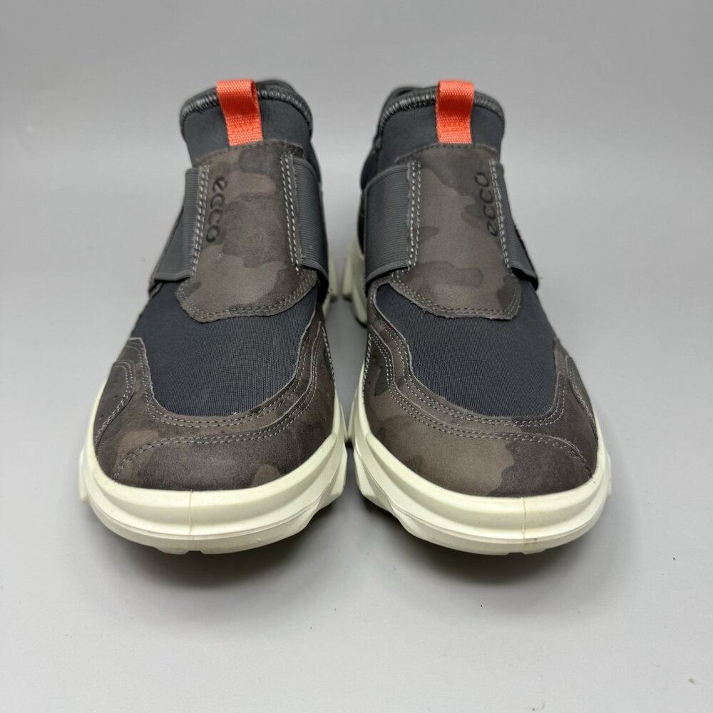 Ecco Sport MX Low Womens Size 8-8.5 Brown Camo Slip On Shoes Sneakers - Picture 6 of 10